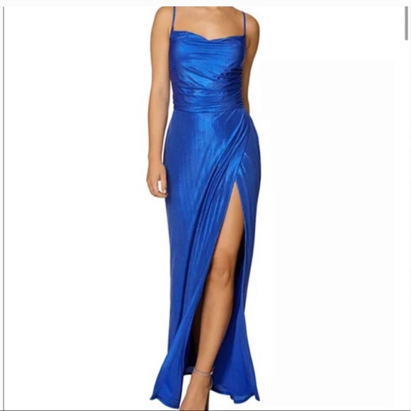 Blue; Laundry Bridesmaid/evening dress - Picture 4 of 5